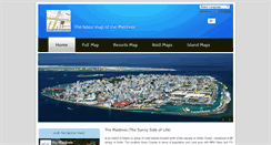 Desktop Screenshot of mapofthemaldives.com